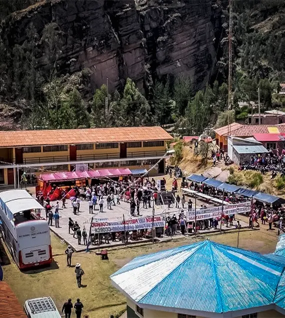 MODERNO COLEGIO PARA EL DISTRITO DE CCORCCA SERÁ UNA REALIDAD GRACIAS A LA ACERTADA DECISIÓN DEL ALCALDE DEL CUSCO