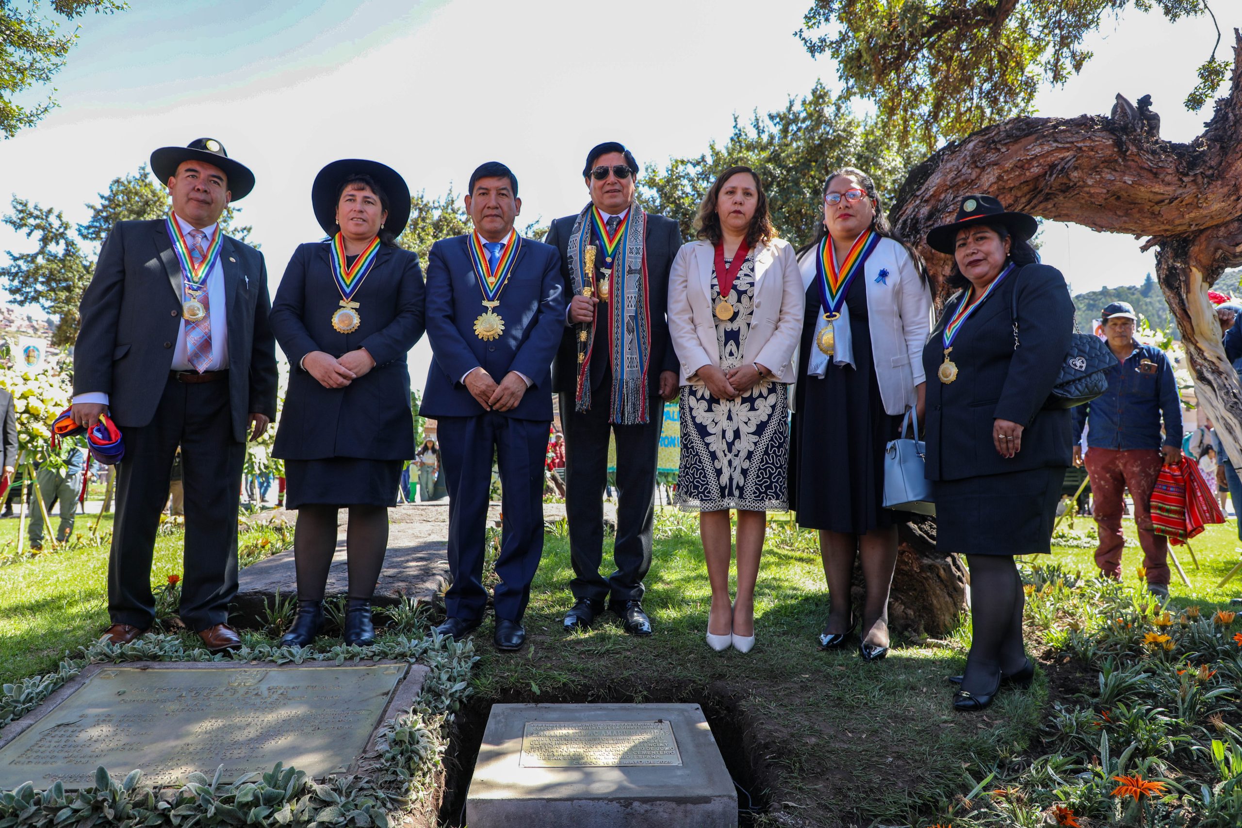 ALCALDE DEL CUSCO LIDERÓ IMPONENTE CEREMONIA DEL MARTIROLOGIO DE TÚPAC AMARU II Y EXEQUIAS DE FERNANDO TÚPAC AMARU