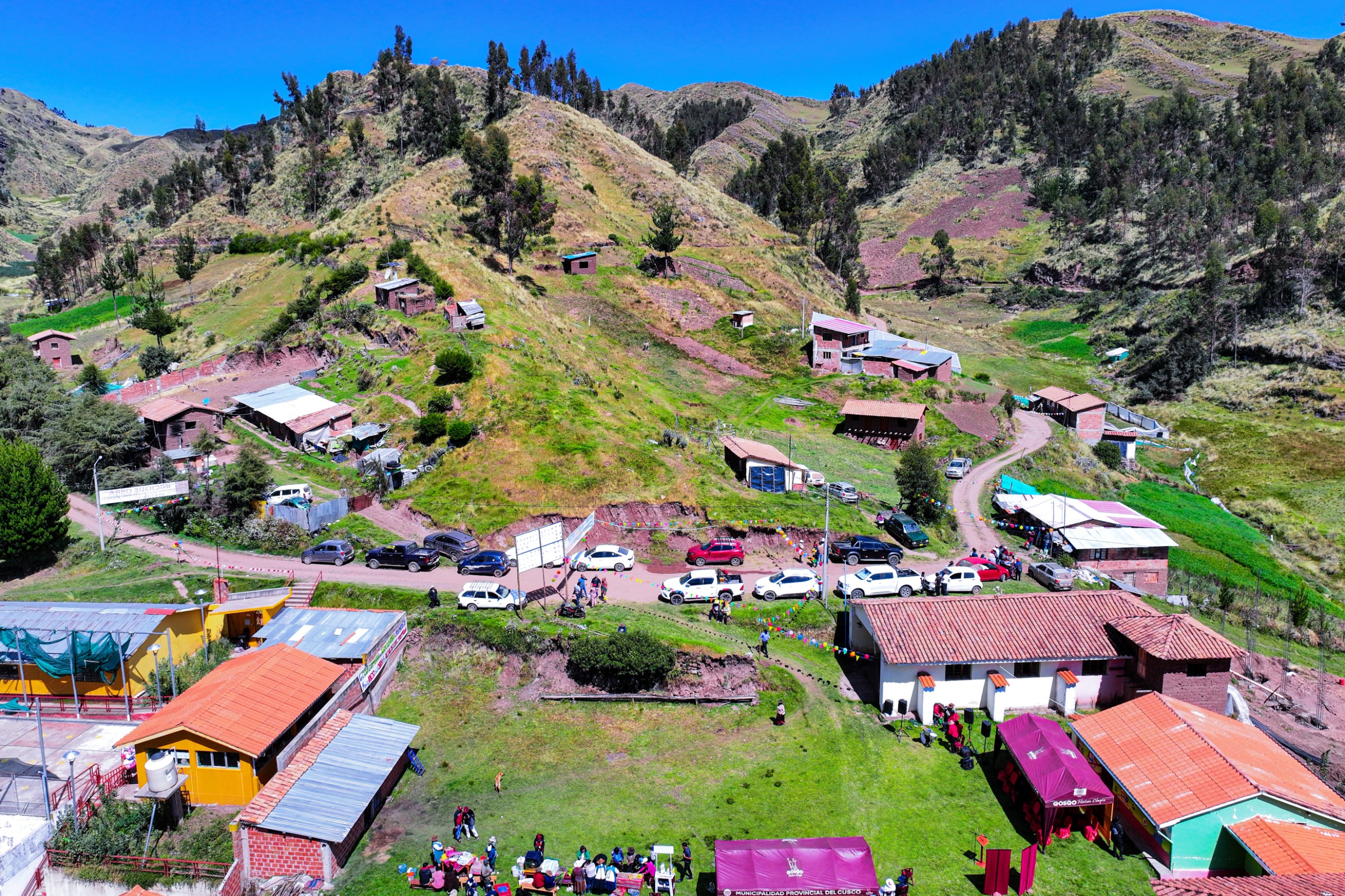 DESPUÉS DE 30 AÑOS, LA MUNICIPALIDAD DEL CUSCO GARANTIZARÁ EL ACCESO A AGUA POTABLE Y SANEAMIENTO BÁSICO INTEGRAL EN LA COMUNIDAD DE HUANCABAMBA