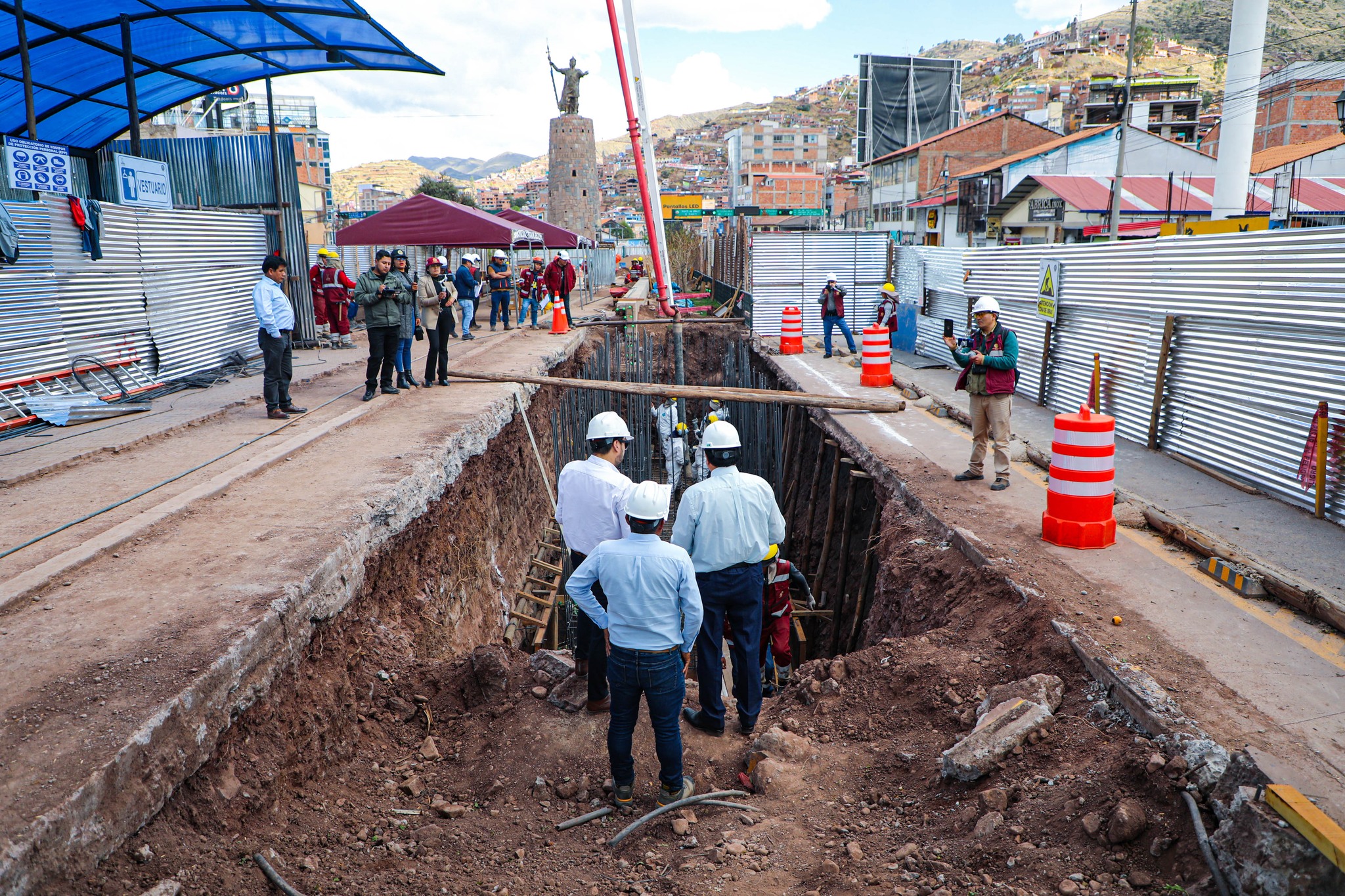 OBRA “PASEO DE LOS INCAS” AVANZA A PASO FIRME Y REVALORA LA IDENTIDAD CULTURAL DEL CUSCO