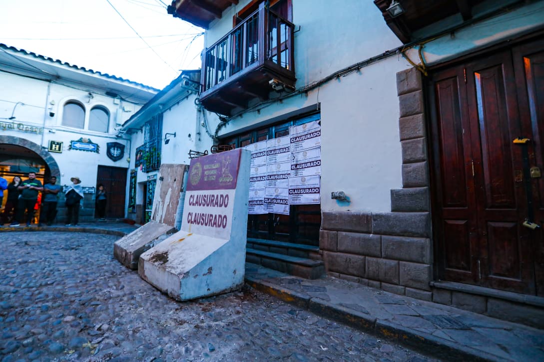 MUNICIPALIDAD DEL CUSCO IMPONE CON FIRMEZA EL PRINCIPIO DE AUTORIDAD EN EL CENTRO HISTÓRICO
