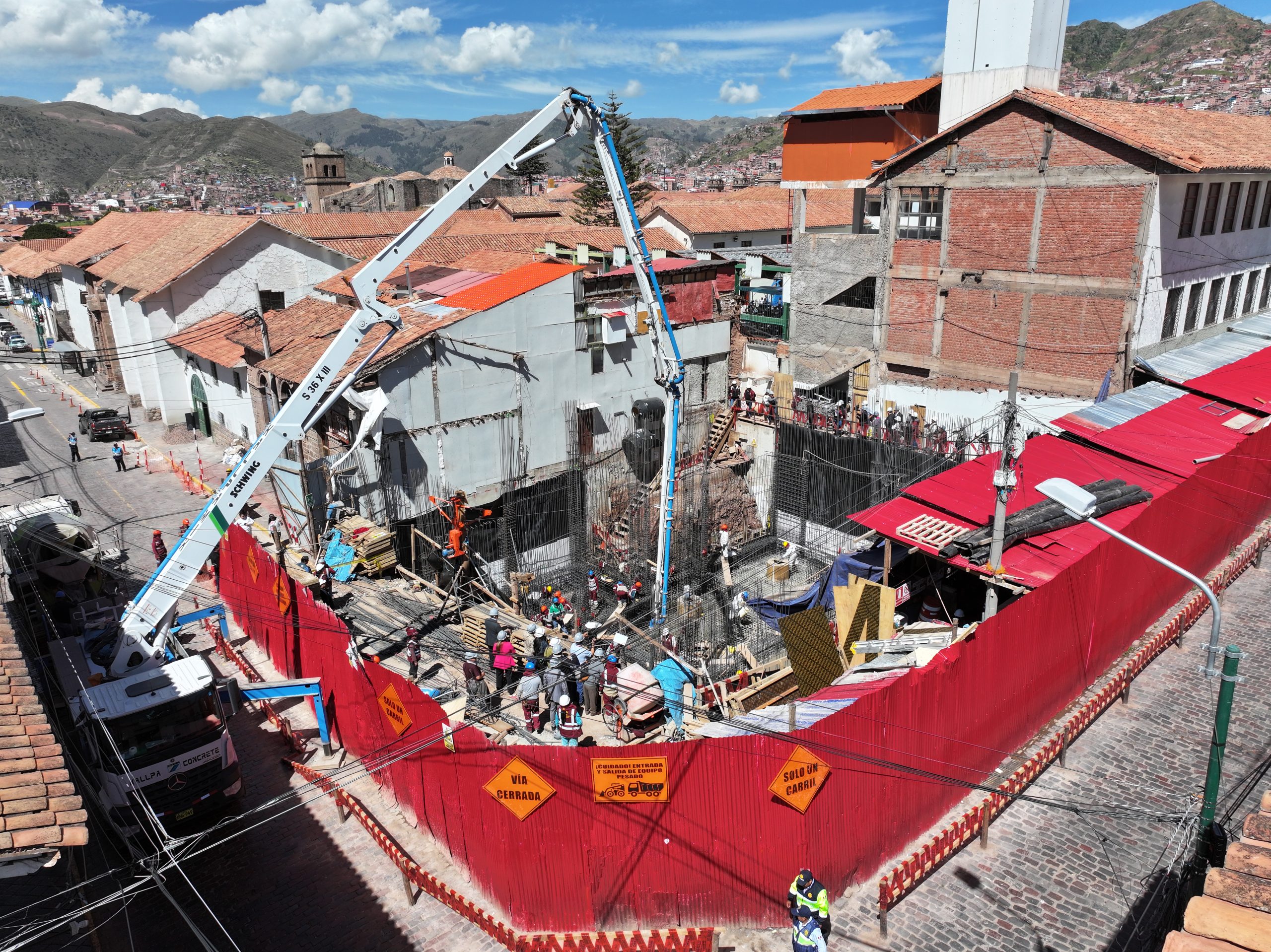 MUNICIPALIDAD DEL CUSCO APUESTA POR LA SALUD: CONSTRUCCIÓN DEL MODERNO CENTRO DE SALUD DE SIETE CUARTONES AVANZA A PASO FIRME