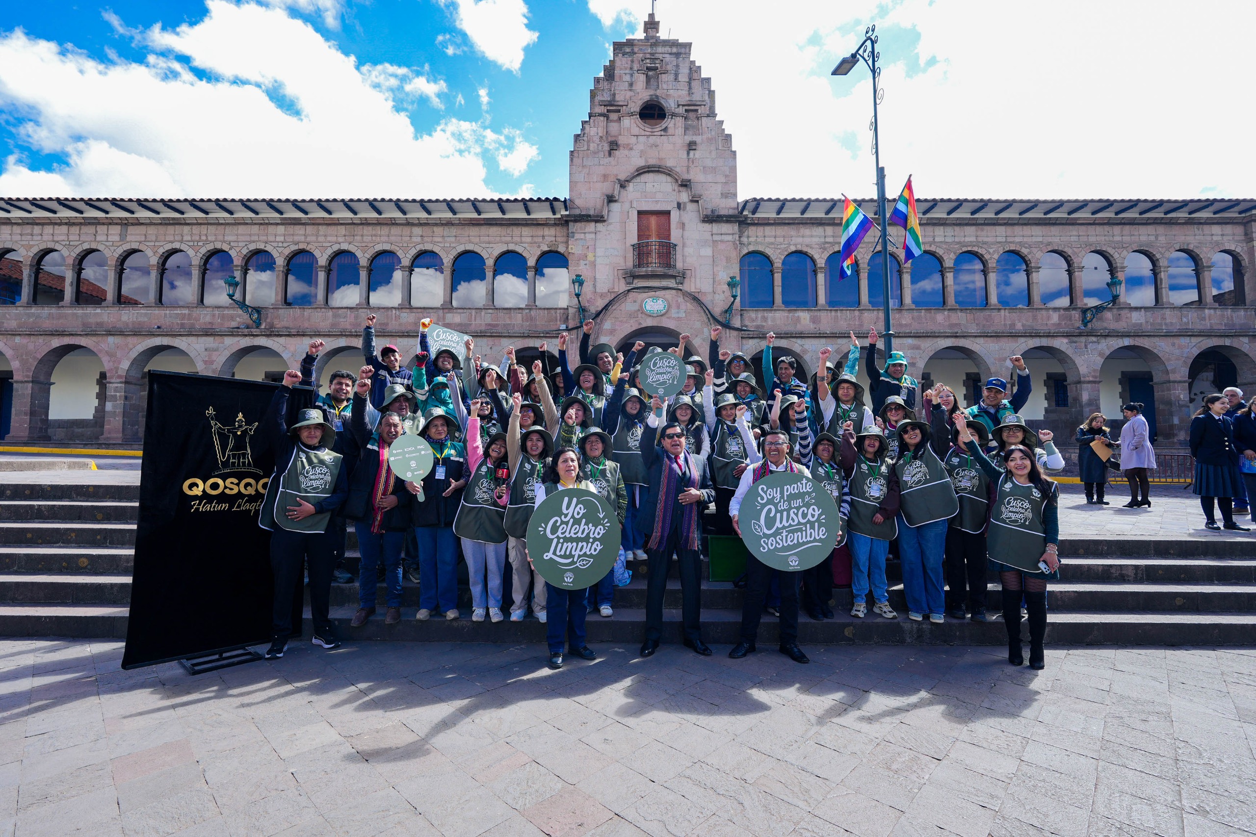 CUSCO CELEBRA LIMPIO: MUNICIPALIDAD PROVINCIAL DESPLIEGA CAMPAÑA DE SENSIBILIZACIÓN Y SEGREGACIÓN DE RESIDUOS DURANTE EL MES JUBILAR