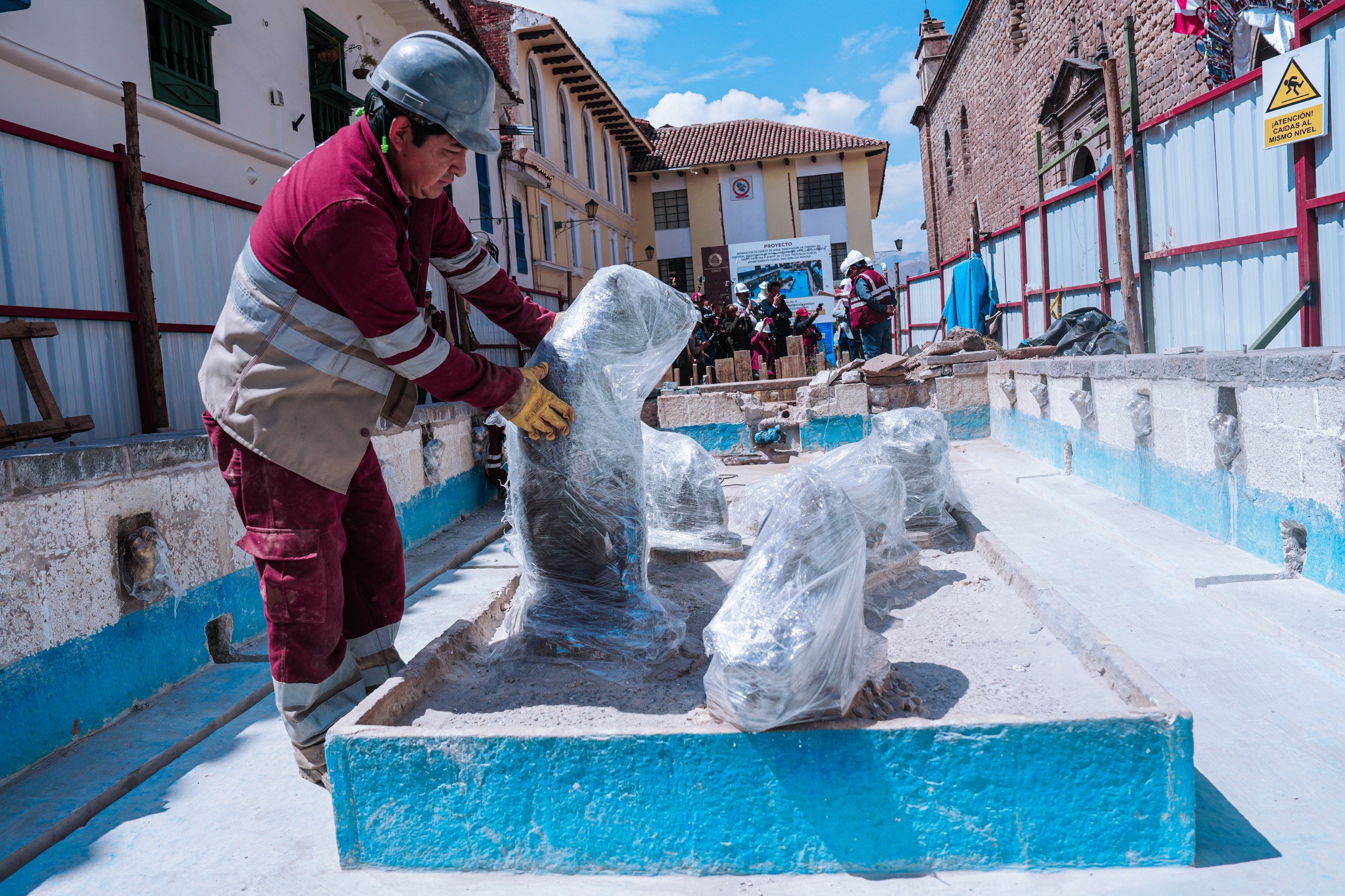 EL CUSCO RECUPERA SU ESPLENDOR: LA RENOVADA PLAZOLETA SANTA CATALINA SERÁ ENTREGADA A FINES DE SETIEMBRE TOTALMENTE PUESTA EN VALOR