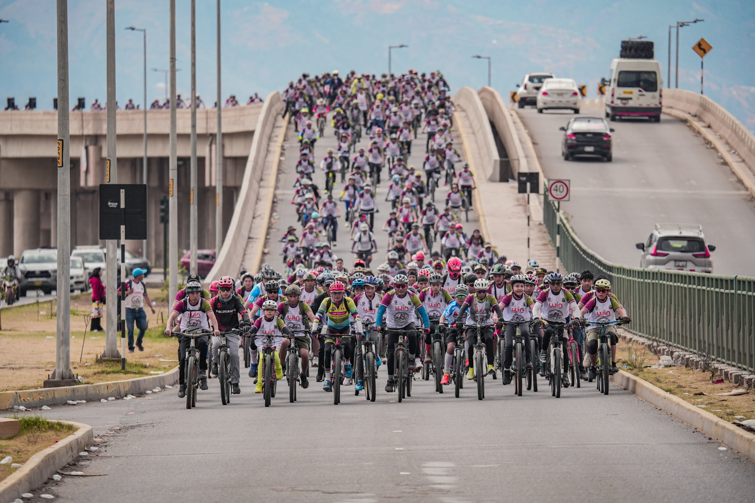 MÁS DE 3,000 PERSONAS PARTICIPARON EN LA SEGUNDA EDICIÓN DE LA GRAN BICICLETEADA “KUSKA MUYUSUNCHIS 2026”